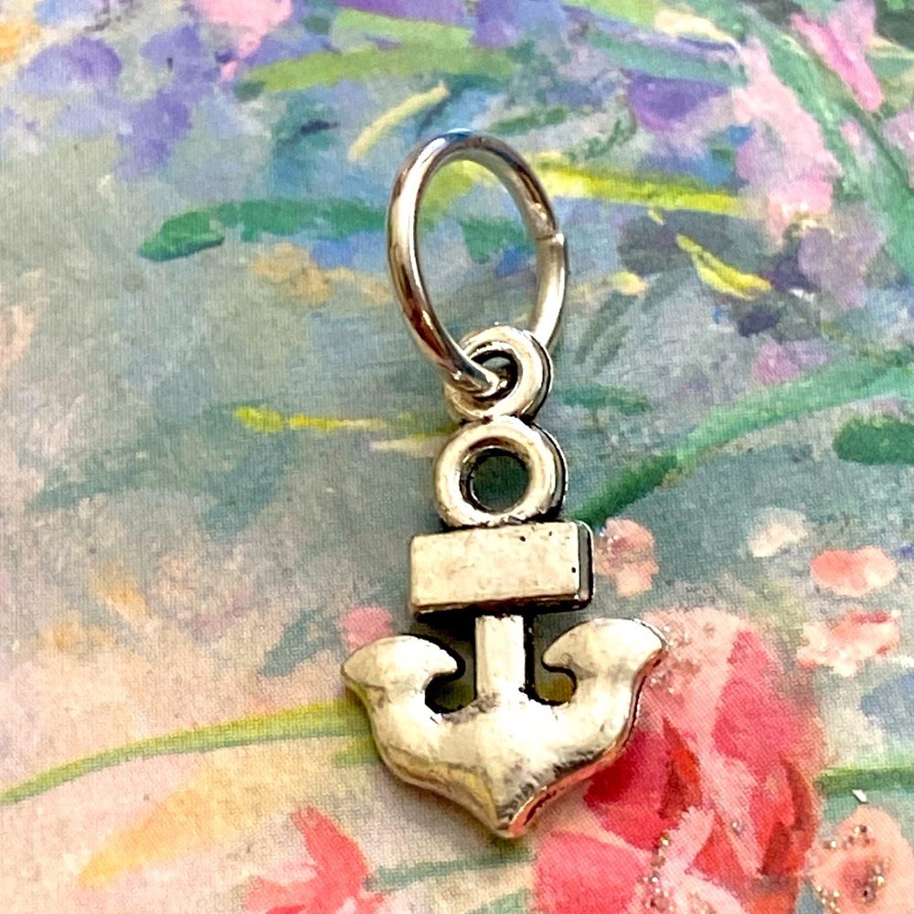 5/$10❤️❤️❤️NEW TIBETAN SILVER ANCHOR Charm & Pendant